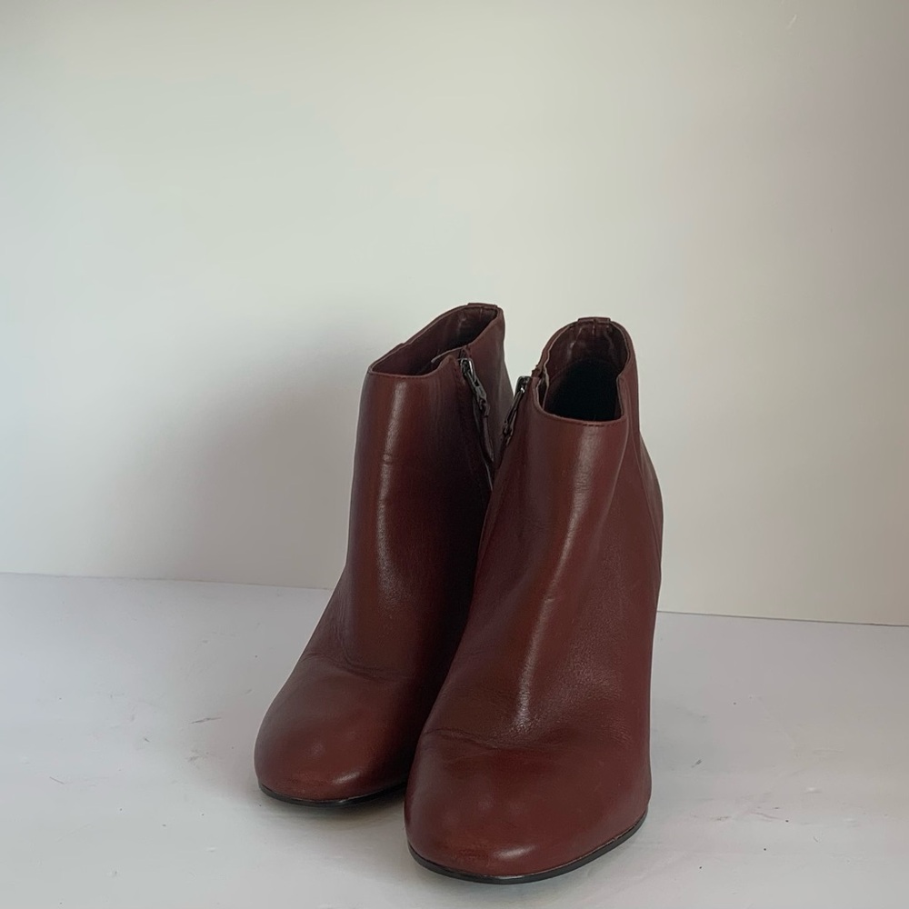 Sam Edelman Burgandy Ankle Booties